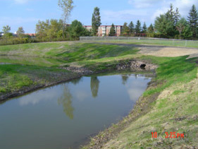 Pond maintenance and sediment removal